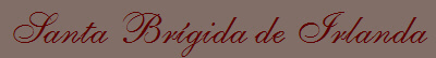 Santa Br�gida de Irlanda