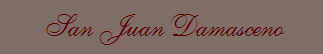  San Juan Damasceno