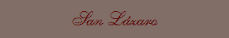 San Lzaro