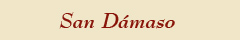 San Damaso, Papa
