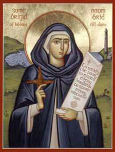 Santa Brigida de Irlanda