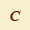c