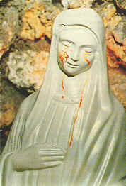 Virgen llora sangre