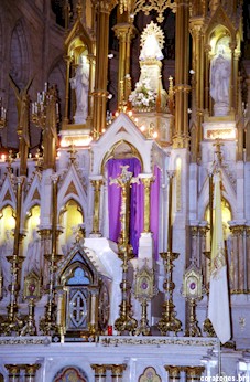 Detalle del altar mayor