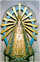 Virgen de Lujan, revestida