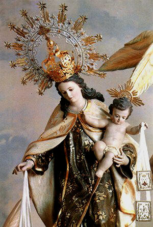 Resultado de imagen de virgen del carmen de beniajan