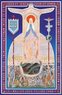 Legión de María, emblema