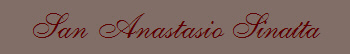 San Anastasio Sinata