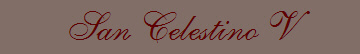San Celestino V