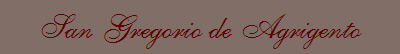 San Gregorio de Agrigento
