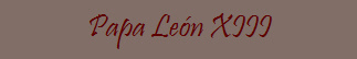 Papa Len XIII