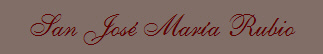 San José María Rubio