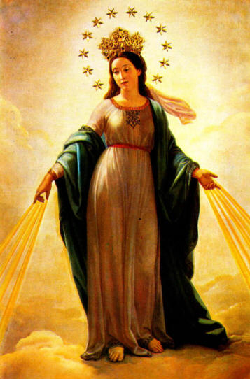 Rara medalla milagrosa de la Virgen María en correo electrónico -   España