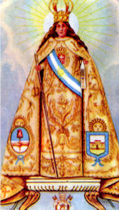 Virgen de la Merced, Argentina