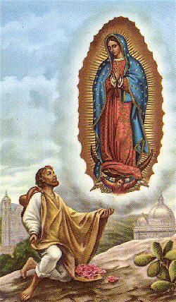 La Virgen aparece a S. Juan Diego